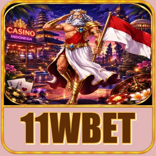 Pratinjau visual kanal unduhan 11wbet APK resmi 512×512